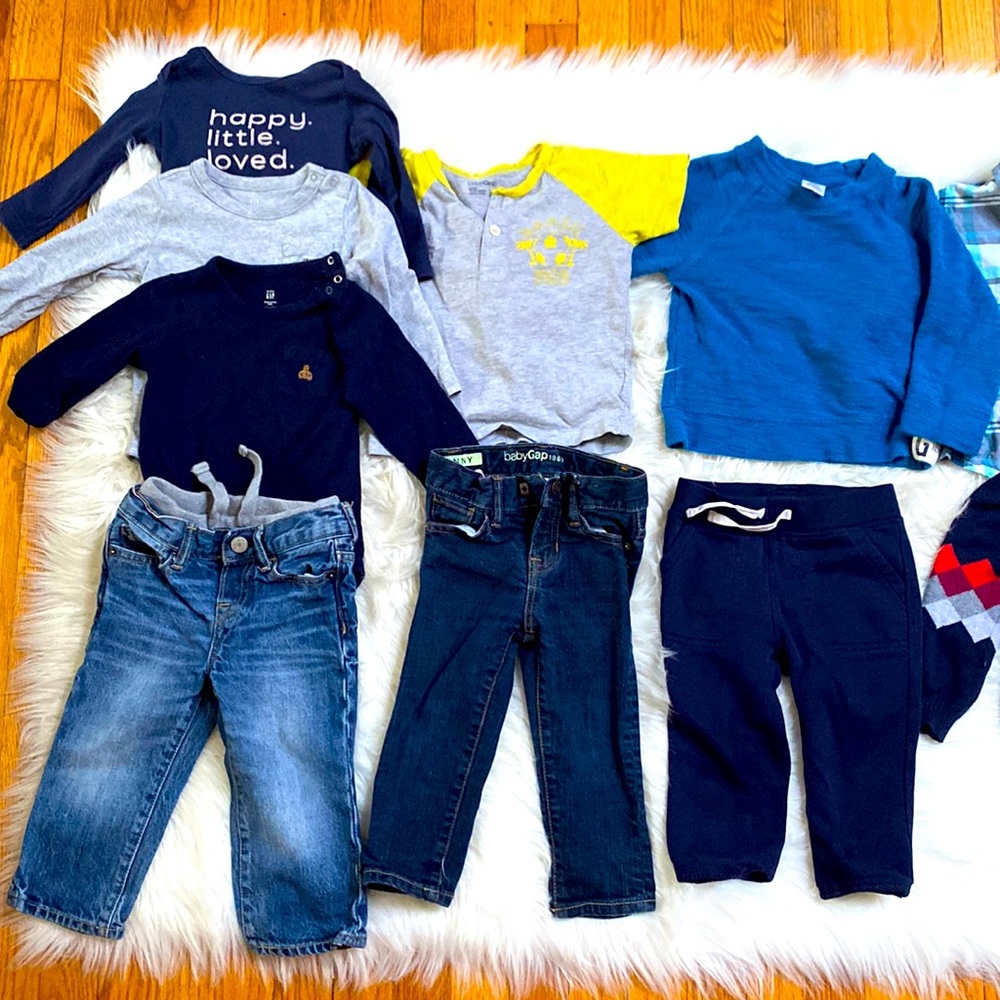 Toddler 18-24 Months Clothes Bundle (Baby Gap, Gymboree, Carter’s) 13 Pieces!!